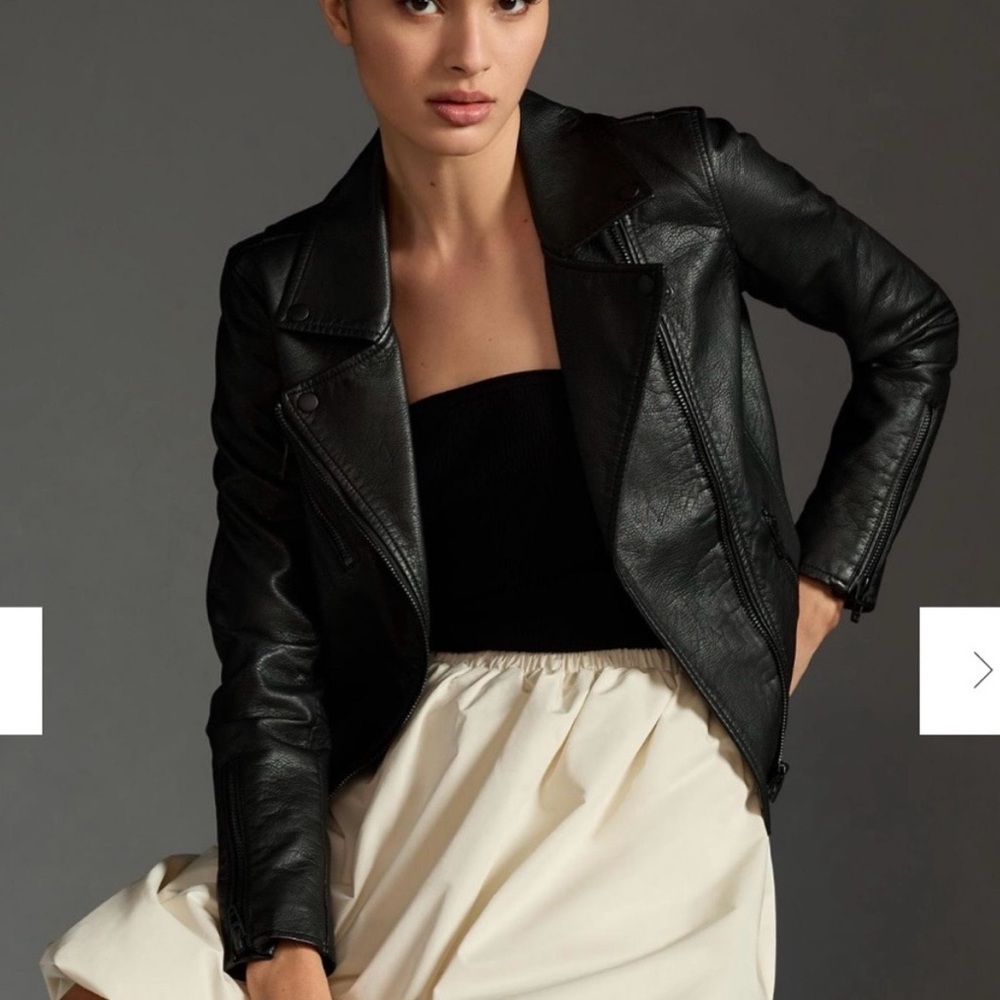 Anthropologie - Blank NYC Faux Leather Jacket (New w/out Tags)